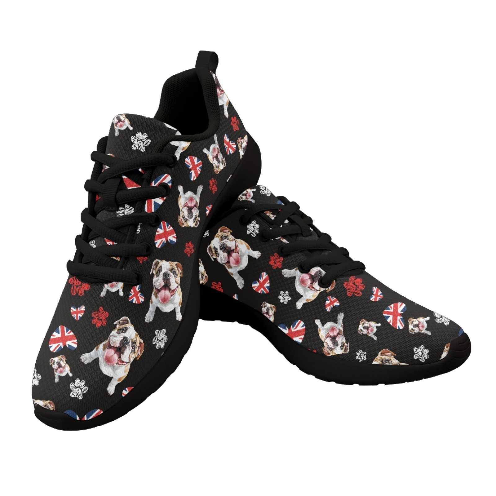 Men Shoes Uk - Reino Unido Pug perro patrón verano