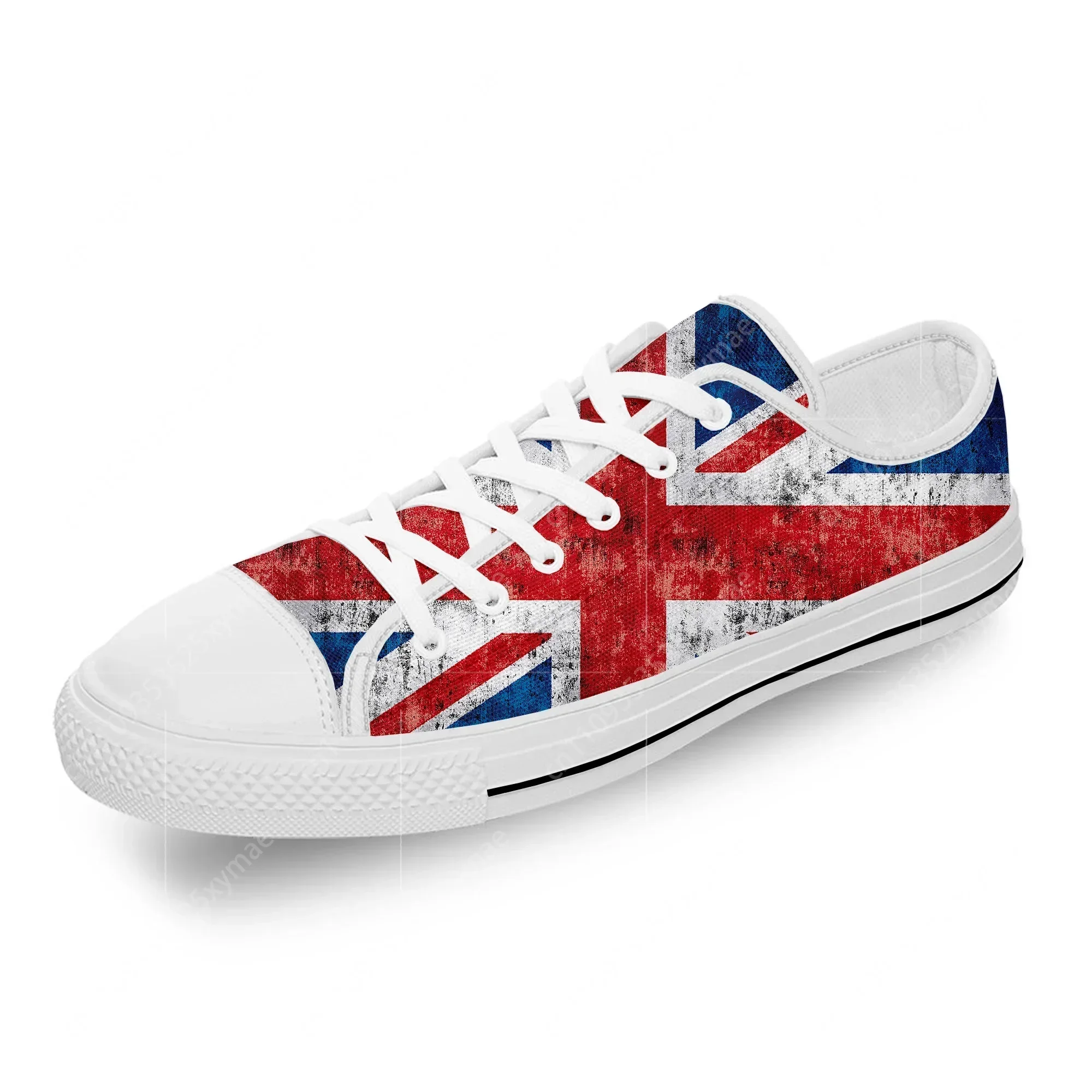 Men Shoes Uk - Zapatos de lona con estampado 3D