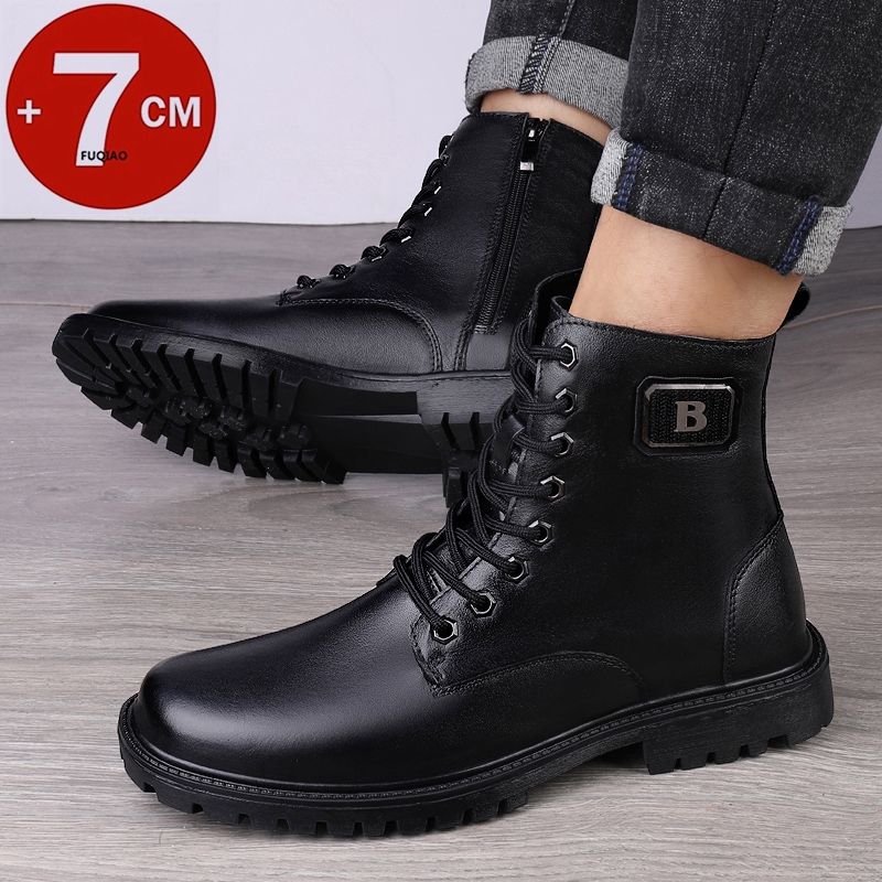 Botas con elevador de cuero ge - Men'S Shoes Height Increase reseña y precio