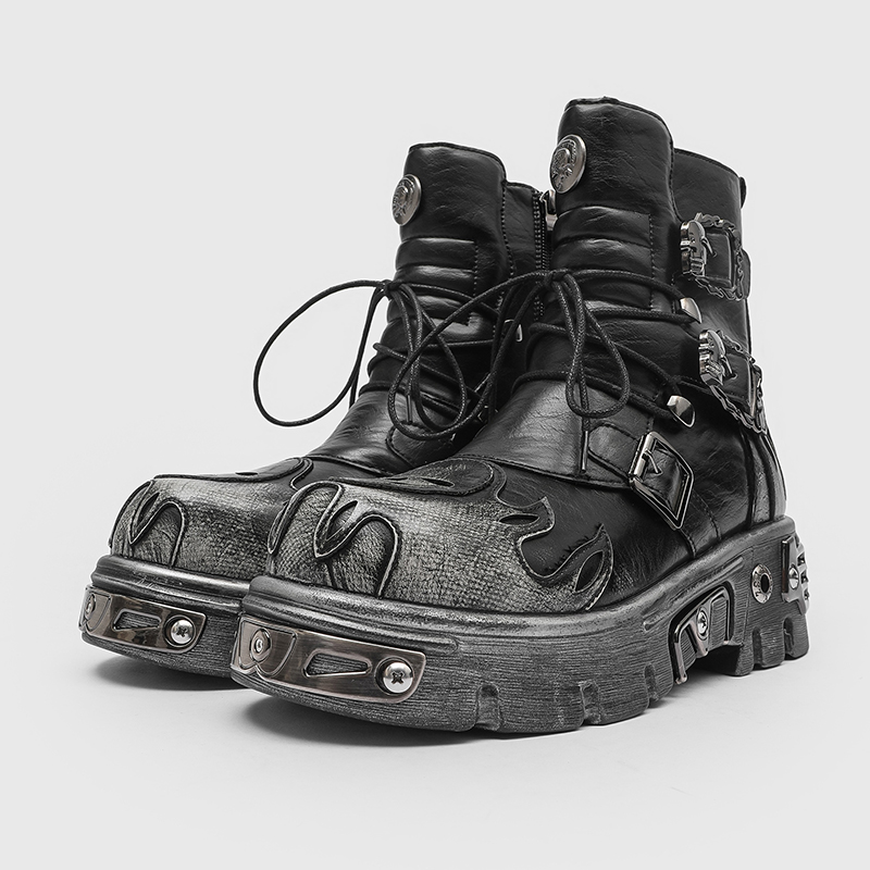 Botas de Motociclista para Hom - Men'S Shoes Height Increase reseña y precio