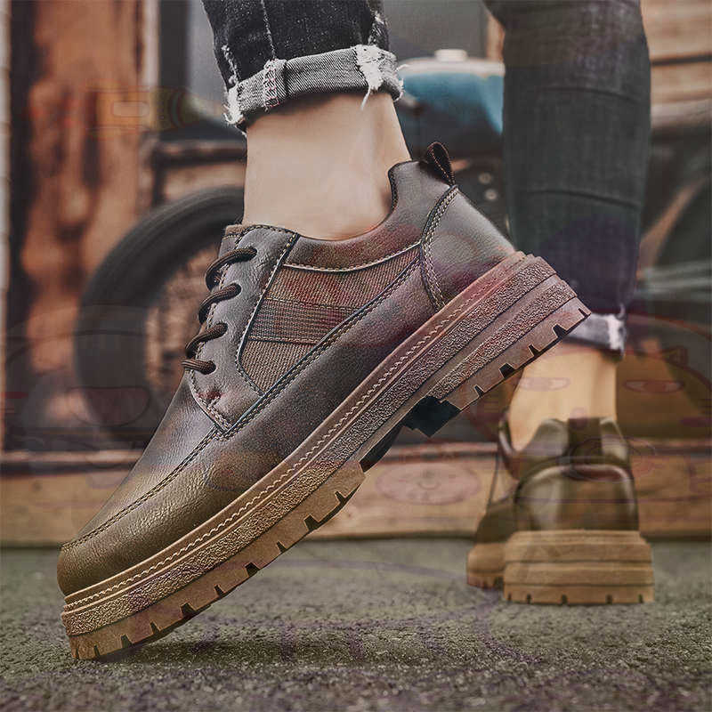 Zapatillas deportivas de cuero - Men Shoes Uk reseña y precio