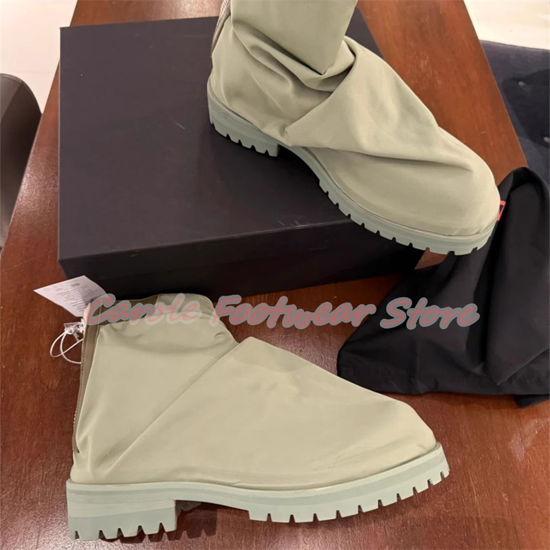 Botas altas de tela de nailon  - Men'S Shoes Height Increase reseña y precio