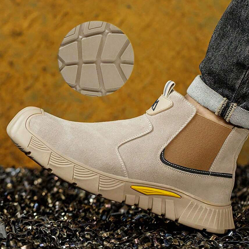 Zapatos de trabajo con punta d - Men Shoes Marks reseña y precio