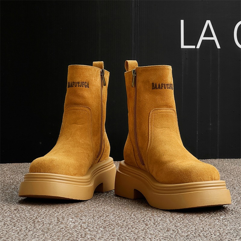 Botas Cortas de Invierno Estil - Men'S Shoes Height Increase reseña y precio