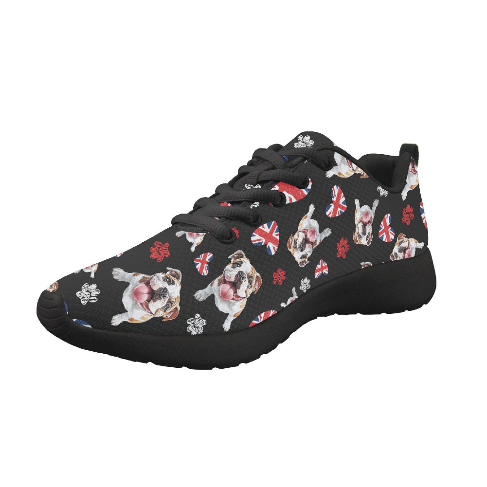 Reino Unido Pug perro patrón v - Men Shoes Uk reseña y precio