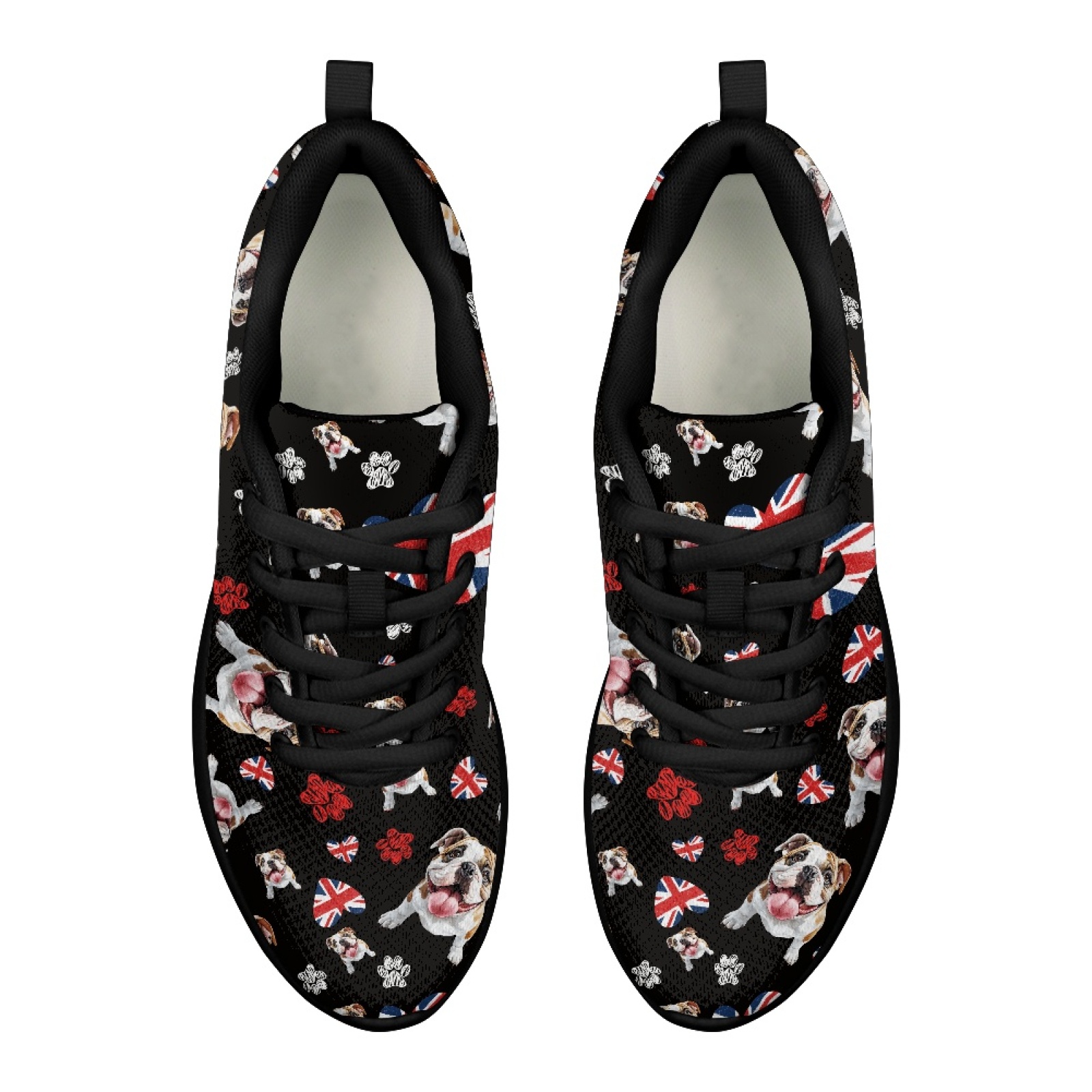 Reino Unido Pug perro patrón v - Men Shoes Uk reseña y precio
