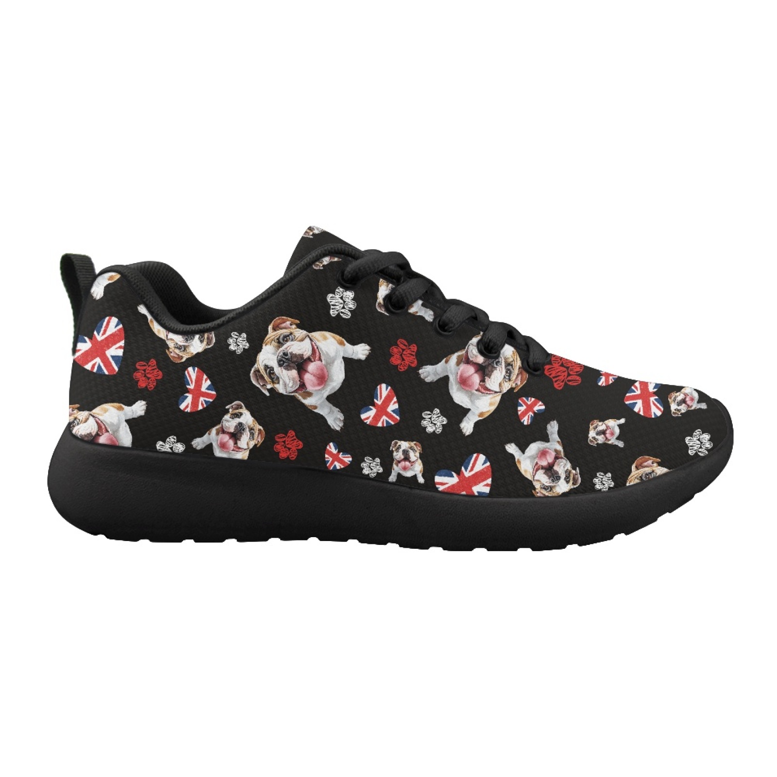 Reino Unido Pug perro patrón v - Men Shoes Uk reseña y precio