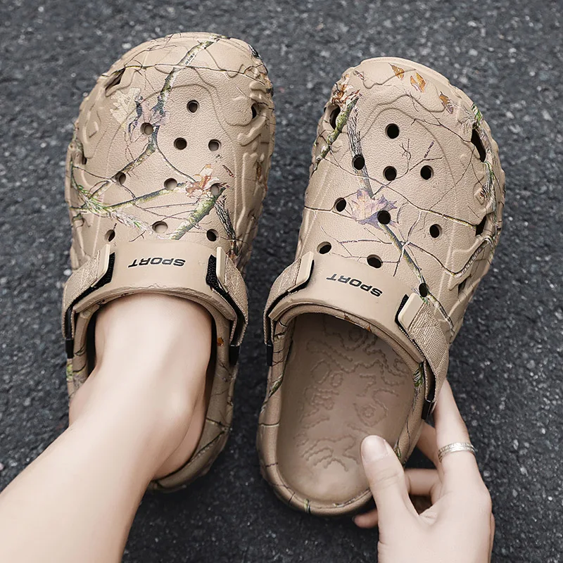 Zapatillas tipo zuecos de vera - Men Shoes Size 46 reseña y precio